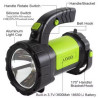 Rechargeable Bright Camping FlashLight for Emergency W/800LM, 3600mAh Capacity Battery Powered
