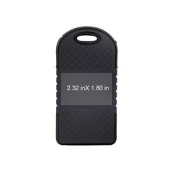 5000mAh Solar Power Bank w/Carabiner & Flashlight