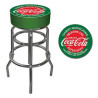 Double-Ring, 360 Degree Swivel Bar Stool w/Chrome Finish
