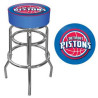 Double-Ring, 360 Degree Swivel Bar Stool w/Chrome Finish