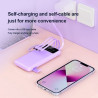 10,000mAh 2.1A Fast Charger Power Bank with Phone Stand.