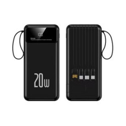 10,000mAh 2.1A Fast Charger Power Bank with Phone Stand.