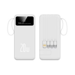 10,000mAh 2.1A Fast Charger Power Bank with Phone Stand.