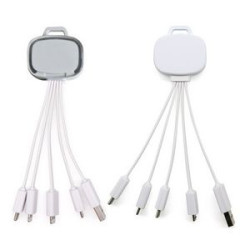 LED 4-in-1 Noodle Charging Cable