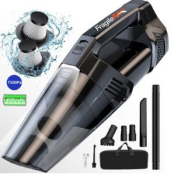 7500Pa strong suction Car Vacuum Cleaner