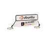 Plastic Power Bank Key Ring - 2200 mAh