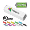 Plastic Power Bank Emergency Battery Charger - UL Certified