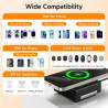 Magnetic 15W Wireless Charger with 25W PD Fast Adaptor