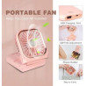 Rechargeable Neck Fan With Backup Power Bank