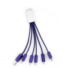 Premium 5-in-1 USB Charging Cable Mobile Charger w/Loop