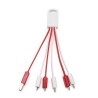 Premium 5-in-1 USB Charging Cable Mobile Charger w/Loop