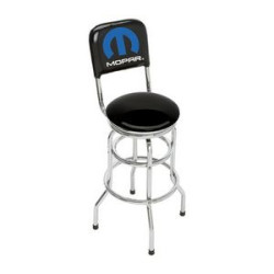 Stylish and durable high bar stool with back
