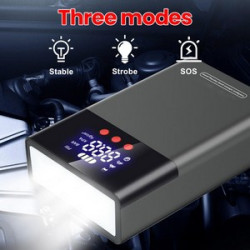 Custimized Portable Emergency battery booter w/ 150PSI Emergency inflater air compressor