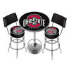 Pub table set with 2 chairs