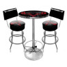Pub table set with 2 chairs