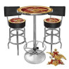 Pub table set with 2 chairs