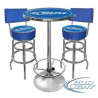 Pub table set with 2 chairs