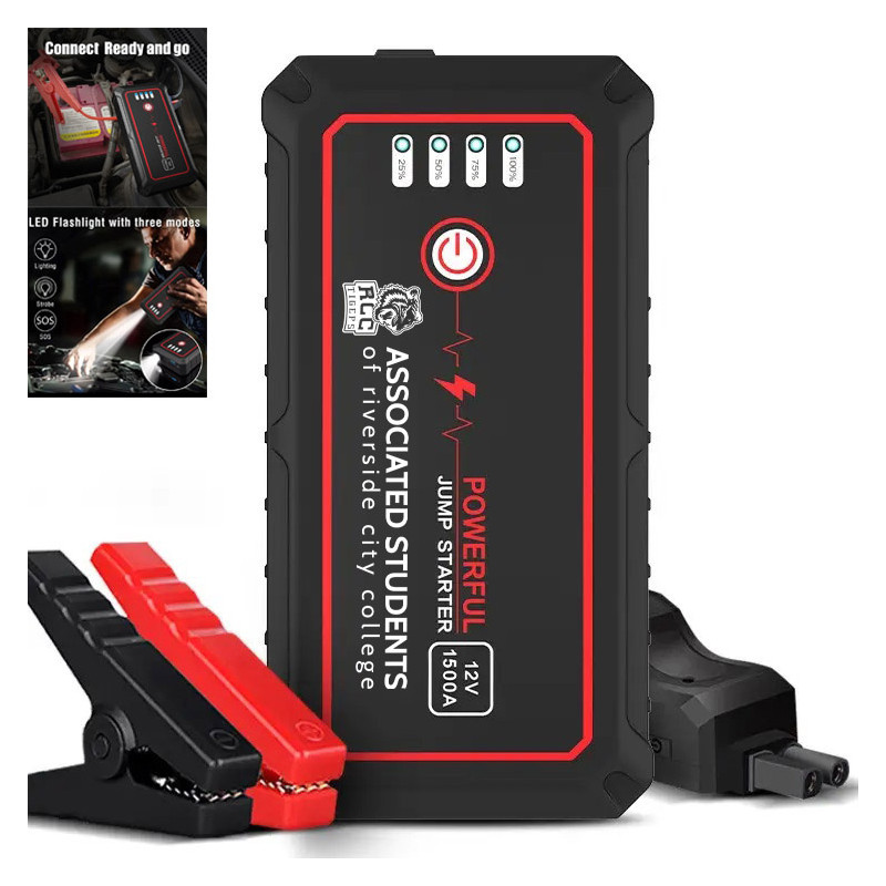 Portable Emergency battery booster 16000mAh Car Emergency 12V Universal Jump Starter