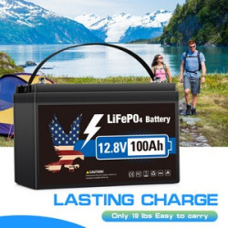 12.8V 100Ah LiFePO4 Lithium Battery