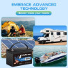 12.8V 100Ah LiFePO4 Lithium Battery