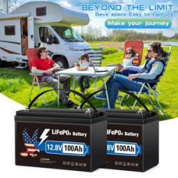 12.8V 100Ah LiFePO4 Lithium Battery
