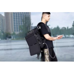 Black/Camouflage Blank Side View