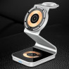 Punk designed 15W 3 in one Magnetic Wireless Charger