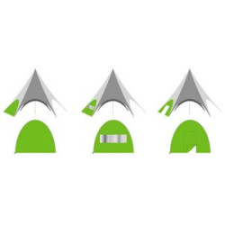 52ftx20ft Single Pole Star Tent