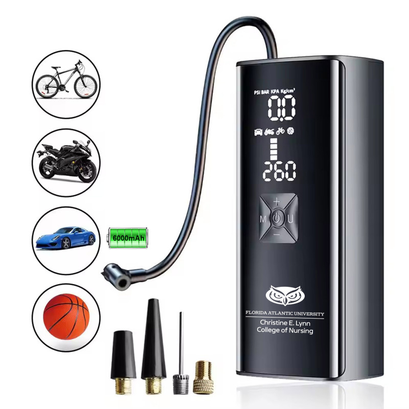 6000mAh Portable Multi Function Vehicle Inflatable Pump / Tire Inflator