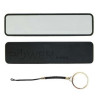 2,200 mAh Lithium Ion Grade A Power Bank w/ Key Ring + Cable