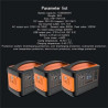 Black/Orange