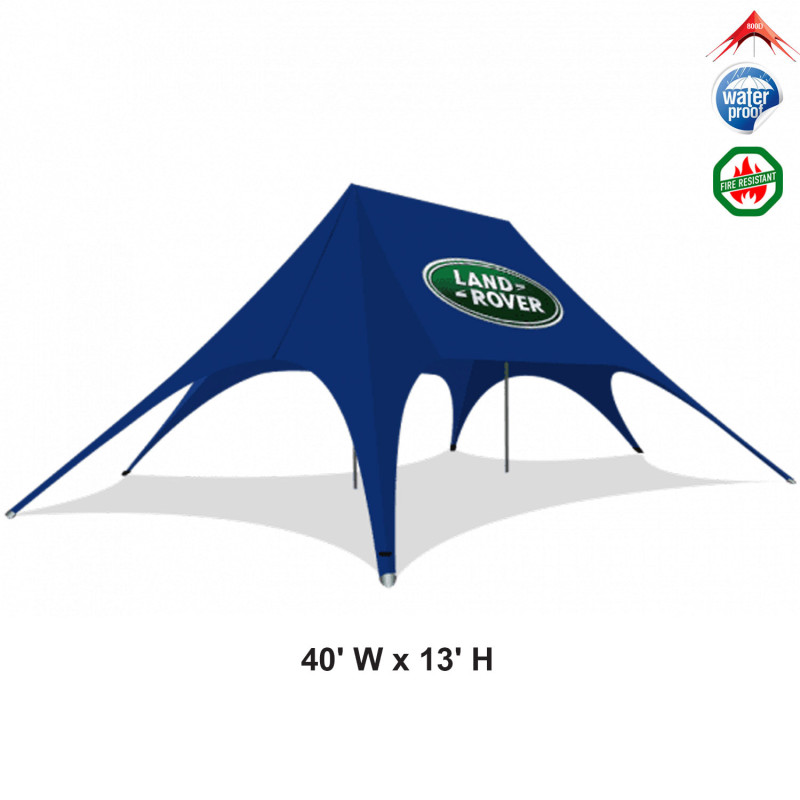 40ftx13ft Star Shade Twin Canopy Event Tent