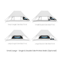 40ftx13ft Star Shade Twin Canopy Event Tent