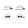 40ftx13ft Star Shade Twin Canopy Event Tent