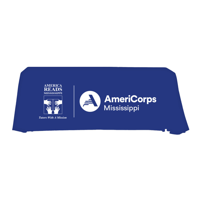 4' Non-Fitted Standard 7 Oz Polyester Table Cover