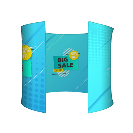 10' C-Booth Enclosure