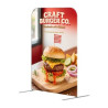 MagLock Straight Fabric Display - 3'w x 6.5'h