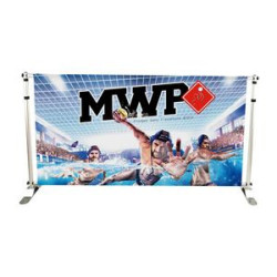 10'x8' Adjustable Banner Wall Complete Unit Display