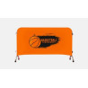 Two-Sided Custom Crowd Barrier Cover