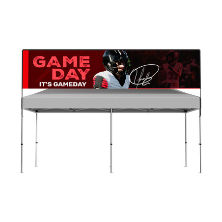 20'w x 4'h Square Tent Billboard Display