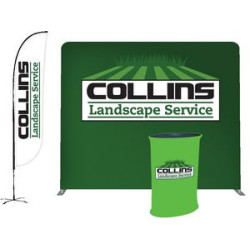 Banner Podium 12' Flag Display Kit