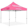 13x13' Standard Hex Aluminum Frame (50mm post, 2.0mm gauge) w Dye Sublimation Canopy