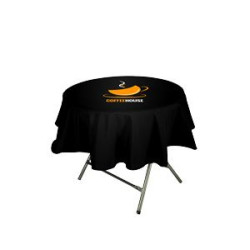 Round Non-Fitted Premium Table Cover - 60" Diameter