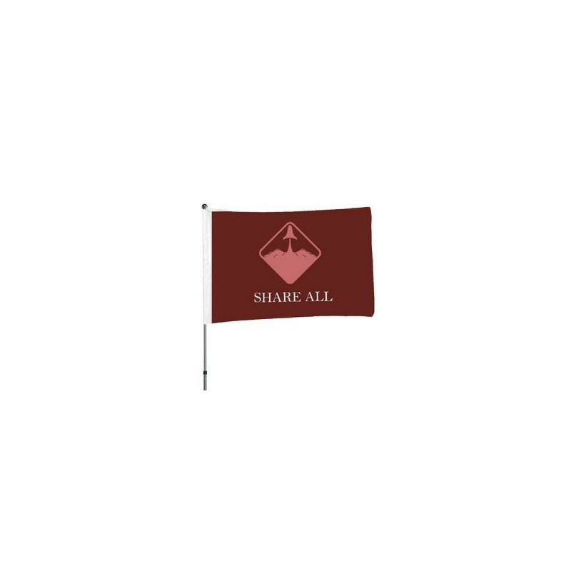 3' x 5' Flag Pole Flag - 2 Side Imprint