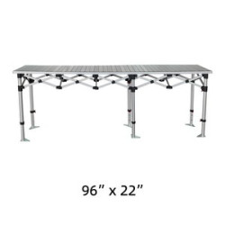 96" X 22" Folding Table & Table Cover Kit