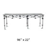 96" X 22" Folding Table & Table Cover Kit