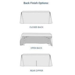 6' Economy Non-Fitted Table Cover