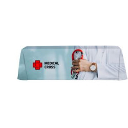 8' Standard 7 oz Fabric Non-Fitted Table Cover