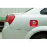 4.52"x5.51" Car Fuel Door Cover w Digital Print
