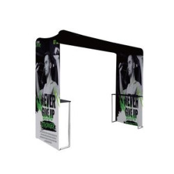 118" x 95" Square Booth Display - No Rear Wall